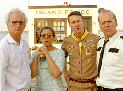 Bill Murray, Frances McDormand, Edward Norton, Bruce Willis, Moonrise Kingdom Bill Murray, Frances McDormand, Edward Norton, Bruce Willis, Moonrise Kingdom